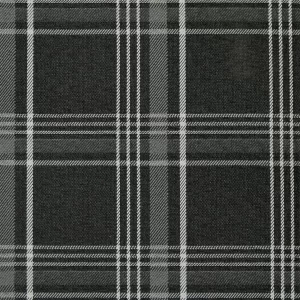 Grey GTI Tartan Seating Upholstery Fabric