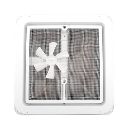 14 inch Caravan Skylight Roof Vent Remote Control Camper Motorhome RV Exhaust Fan, Size: One Size